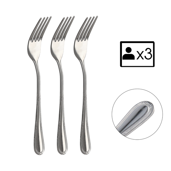 SET 3 PIESE DE FURCULIȚE NATALIA *7318