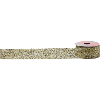 ŚWIĄTECZNA WSTĄŻKA DEKORACYJNA 3,8 CM x 2,7 M MIX KOLORÓW CZERWONY/ZŁOTY/SREBRNY opak=24szt *9768