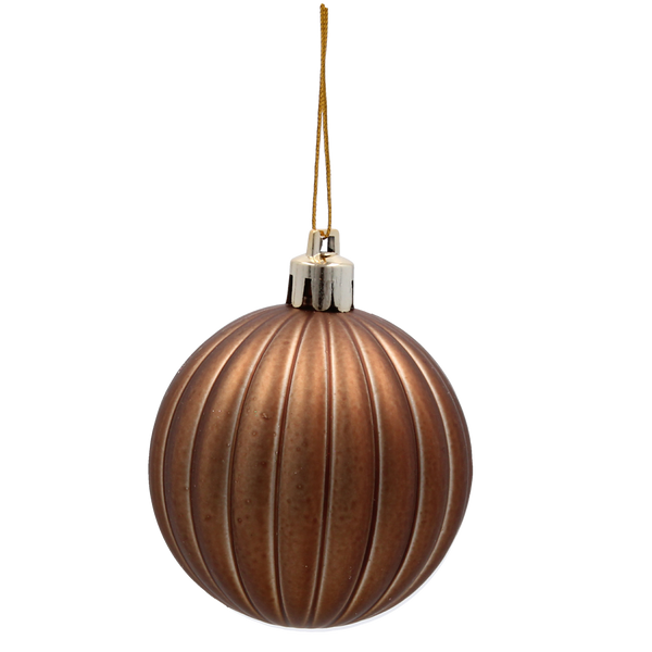 Set de 20 decorațiuni de Crăciun bronz / burgund *5300