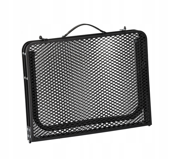 STOLIK TURYSTYCZNY SKŁADANY CZARNY 60x40x26,5 CM *3224