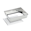 BLACHA FAKTUROWANA 28X23,5X6CM Z DNEM WYJMOWANYM*1760