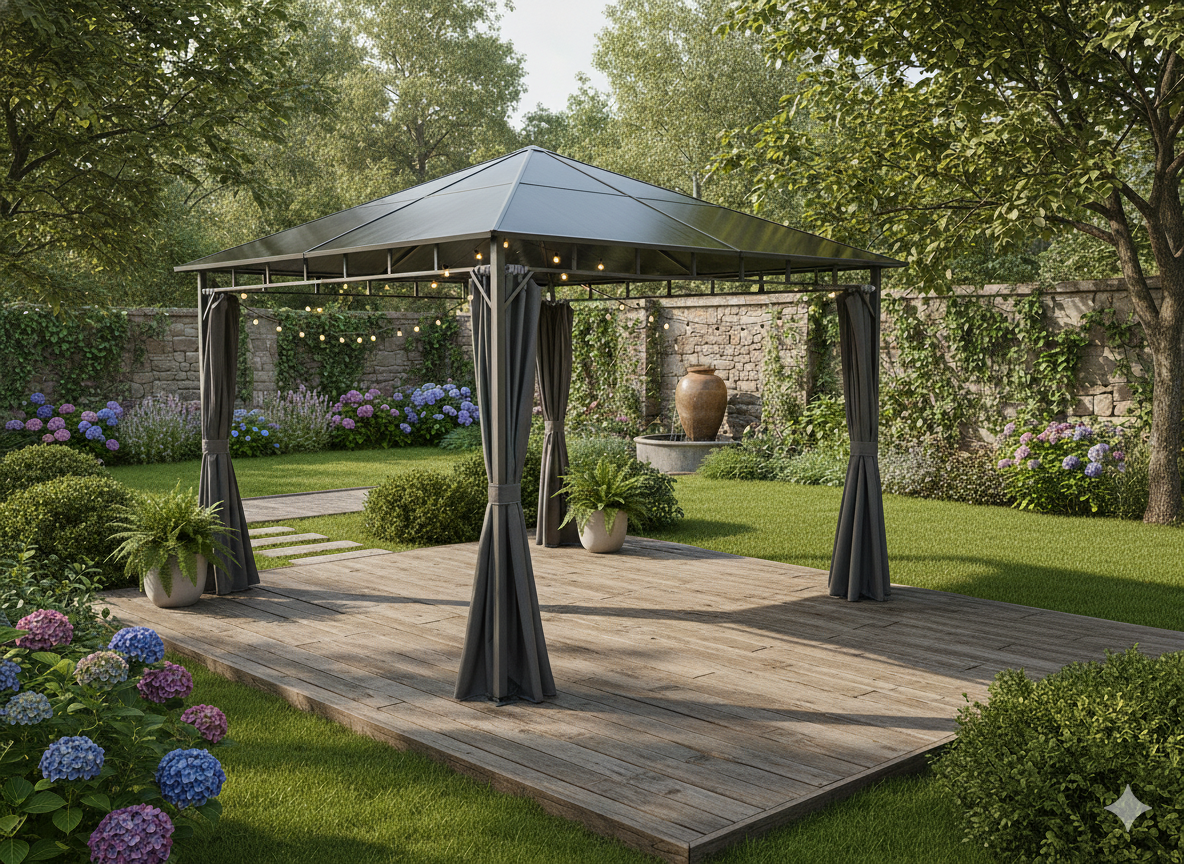 ALTANA PAWILON OGRODOWY Z ZASŁONAMI BOCZNYMI - SZARY 3 x 3 M pol_pl_ALTANA-PAWILON-OGRODOWY-Z-ZASLONAMI-BOCZNYMI-SZARY-3-x-3-M-0074-8982_9