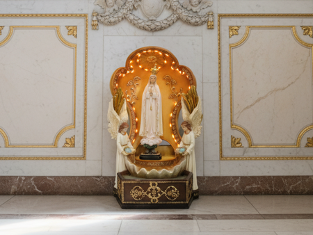 FONTAȚIE MAICA DOMNULUI FATIMA 40,5 X 30,5 X 61 CM LED *2107