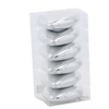 KPL. 6 BOMBEK SERCE 7 CM CZERWONY / ZŁOTY / SREBRNY *3795