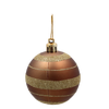 Set de 20 decorațiuni de Crăciun bronz / burgund *5300