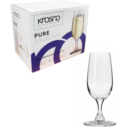 KPL.6 PCS CHAMPAGNE GLASSES BALANCE 180 ML