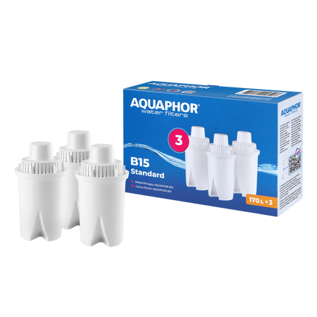 KPL. 3 WKŁADÓW  AQUAPHOR B15  STANDARD  *6207