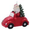 SANTA CLAUS CANDLE IN THE CAR 14 x 7.5 x 11.5 cm