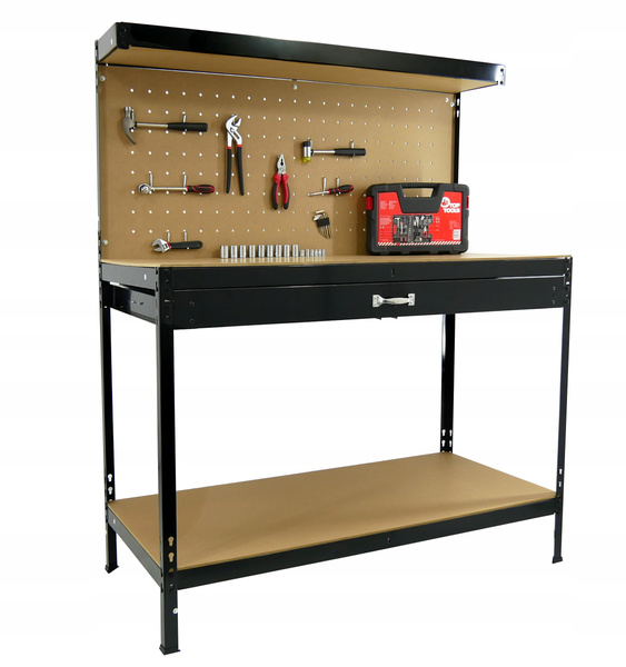 Workshop table with drawer 120 x 60 x 150 CM