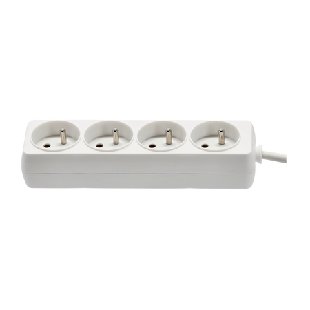 EXTENSION CORD POWER STRIP 4 SOCKETS 3M WHITE