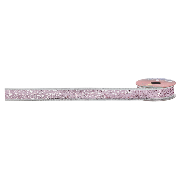 RIBBON DECORATIVĂ DE CRĂCIUN 2,5 CM x 2,7 M MIxt CULORI amb.=36buc *4734