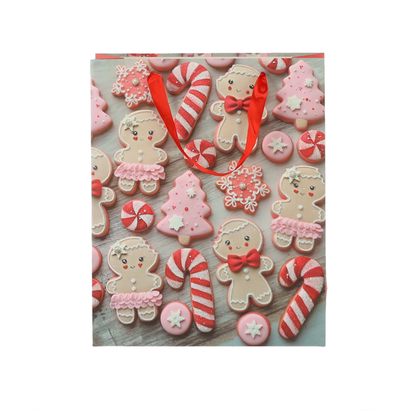 TOREBKA OKAZYJNA BOŻONAR. "XMAS" 18 x 24 x 8 CM opak=12szt *0566