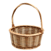 COS RATTAN 34 x 34 x 15/39 CM CU MÂNĂ NATURALĂ - CULOARE MARO *7015