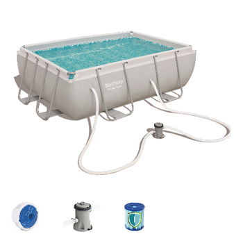 PISCINĂ CADRU 2,82m x 1,96m x 0,84m (PISCINĂ, POMPĂ DE FILTRARE) *6486