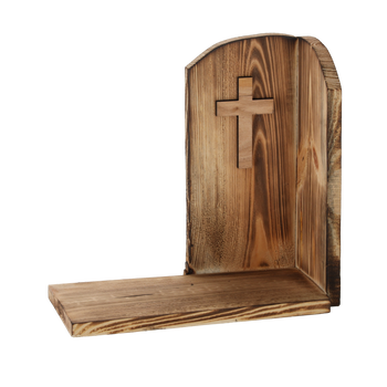 STAND FOR GRAVE LIGHT 04 BURNED 29x31,8x15,5