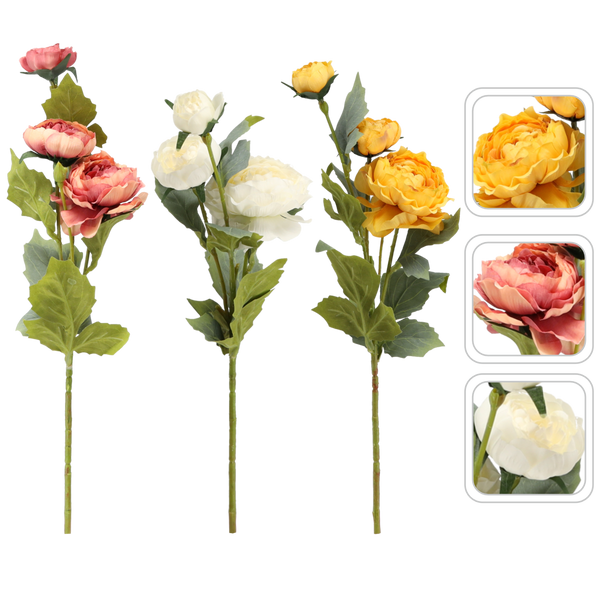 CULOARE ARTIFICIALĂ - RĂDĂCINĂ 50 CM MIX 3 CULORI ambalaj=48 buc *3568