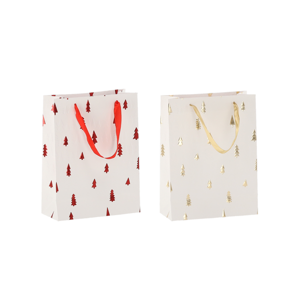 CHRISTMAS GIFT BAG CHRISTMAS TREE 18 x 24 x 8 CM