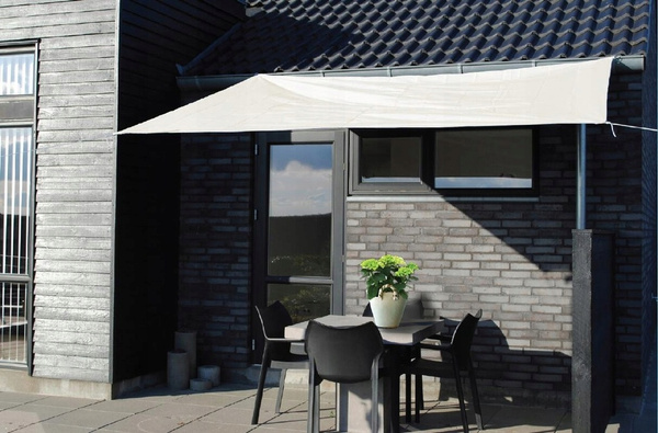 SUNSHADE SAIL RECTANGLE BEIGE 3 X 2.5M
