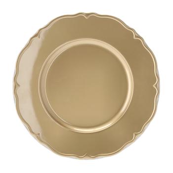 PLATE 33 x 33 x 2 CM GOLD