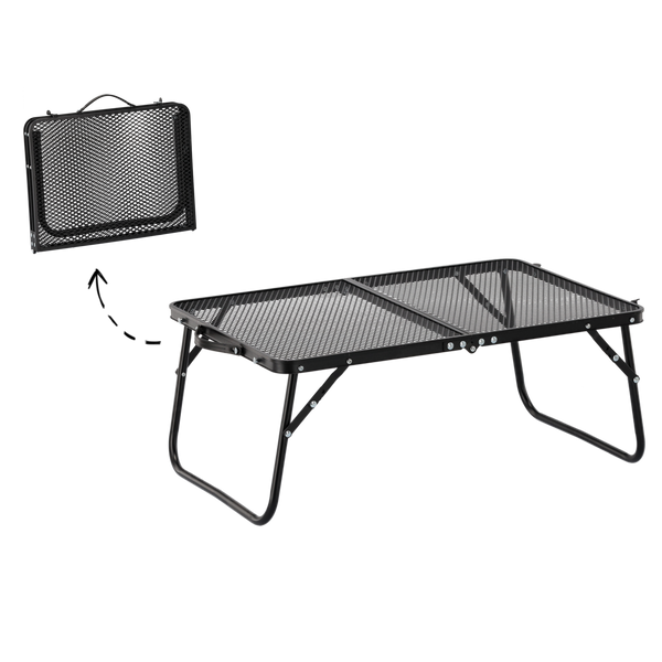 TOURIST FOLDING TABLE WHITE 60x40x26,5 CM