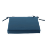 PODUSZKA NA KRZESŁO 40 x 40 x 5 CM NIEBIESKA