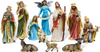 SADA FIGUR BOŽÍHO NAROZENÍ 11 DÍLŮ do 60 CM polyresin *0510