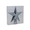 Stea olivă/ cupru/ grafit 15 cm pentru brad *7740