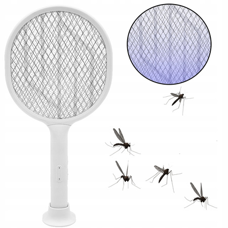 PALETĂ PENTRU INSECTE 2IN1 CU 1 LED UV USB *0459