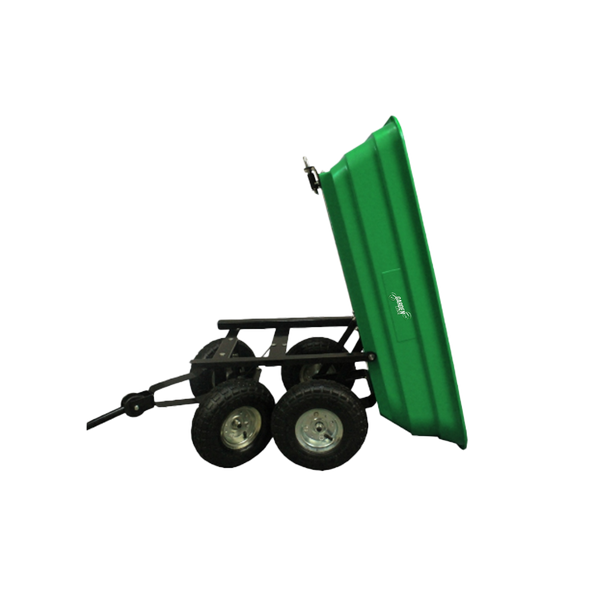 WÓZEK OGRODOWY DWUFUNKCYJNY ZIELONY