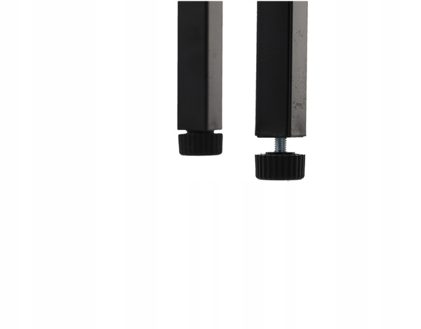 KOVOVÝ STOJÁK / KVĚTINÁČ NA KVĚTINÁČ 20 - 30,5 CM x 38 CM ČERNÝ *1947