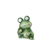 FIGURKA OGRODOWA - ŻABA ZE ŚWIECĄCYMI OCZAMI 13 x 9,5 x 16,5 CM LED opak=4szt *7829