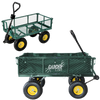 WÓZEK OGRODOWY DWUFUNKCYJNY ZIELONY 