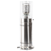 SMALL STAINLESS STEEL GAS PARASOL 136 CM