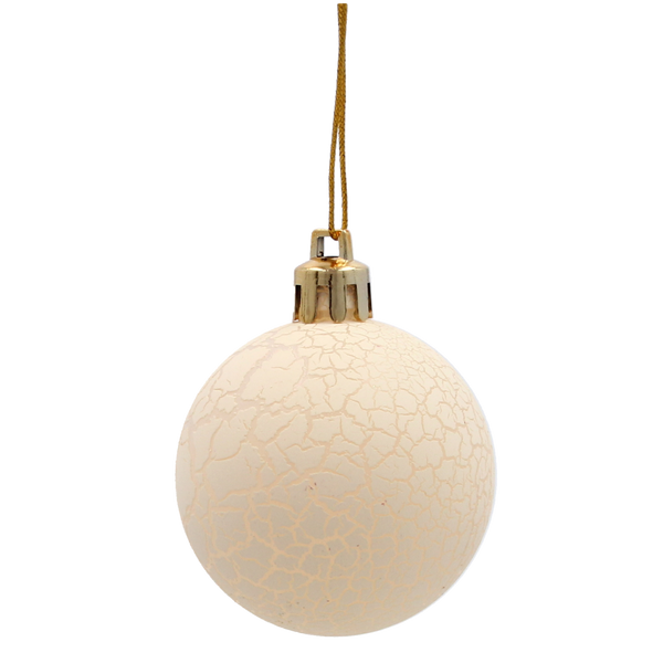 SET OF 18 CHRISTMAS BAUBLES 5 CM