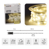 LED CHRISTMAS TREE LIGHTS WIRE ON SPOOL 500L WARM WHITE