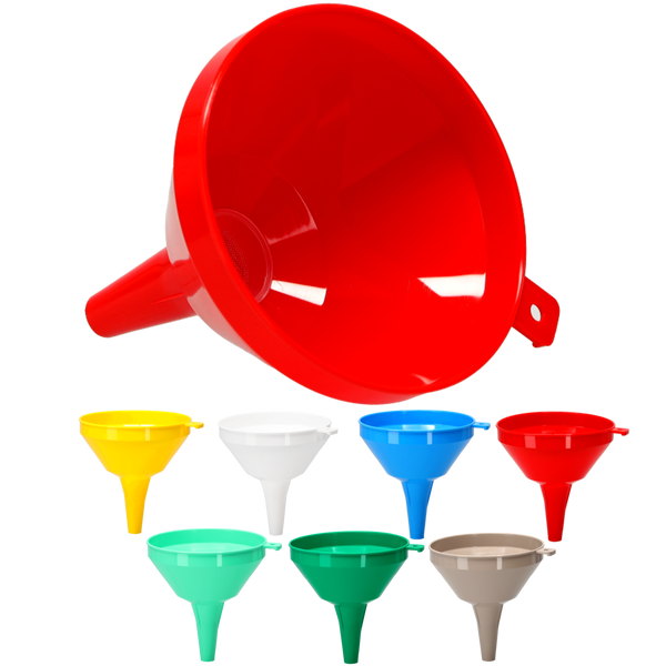 LARGE FUNNEL WITH STRAINER