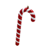 SET OF 32 CHRISTMAS TREE ORNAMENTS - CANDY CANE 25 CM / BALLS MIX OF COLORS 3 CM