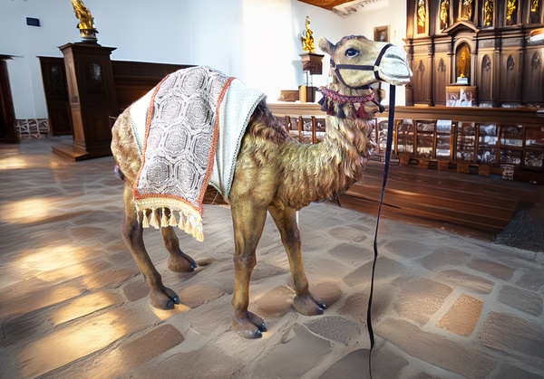 FIGURA WIELBŁĄD 107 CM *7907