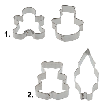 SET OF 2 PCS CHARACTER CUTTERS