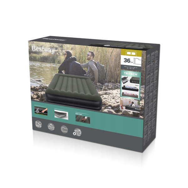 PUMPED MATTRESS 203 x 152 x 36 CM QUEEN *6978 *3570