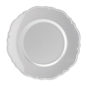 VĂLUL ROTUND 33 x 33 x 2 CM CU MODEL ARGINTIU pachet=6 buc *8588