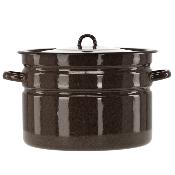 GARNEK EMALIOWANY PROSTY 16 L 32 CM BRĄZ Z/P *3585