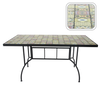STOLIK OGRODOWY MOZAIKOWY 150 x 80 x 74 CM PROSTOKĄTNY
