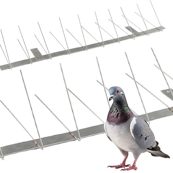 HROTY PROTI PTÁKŮM 50 CM 20 HROTŮ NA ŽLABU balení=12ks *3460