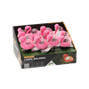 SOLÁRNA LAMPA ZÁBAVNÝ FLAMINGO 10,5 x 5 x 17,5 CM TEPLÁ BIELA disp=12ks *5684