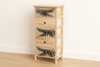 ZOFIA 5-DRAWER CHEST OF DRAWERS 40 X 29 X 93 CM