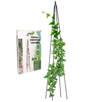 ZÁHRADNÁ PERGOLA PYRAMÍDA 31 x 31 x 200 CM (+ UKOTVENIA) *0293