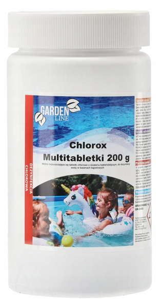 CHLOROX MULTITABLETKY 200G-1KG*9389