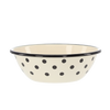 ENAMEL BOWL 0.6 L 16.5 CM CREAMY DOTS