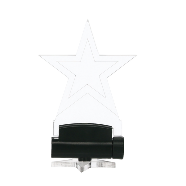 KPL. 5 LAMPEK MIX WZORÓW - RÓŻNE UCHWYTY Z PILOTEM 10,5 CM *9469